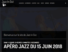 Tablet Screenshot of jazzinout.fr